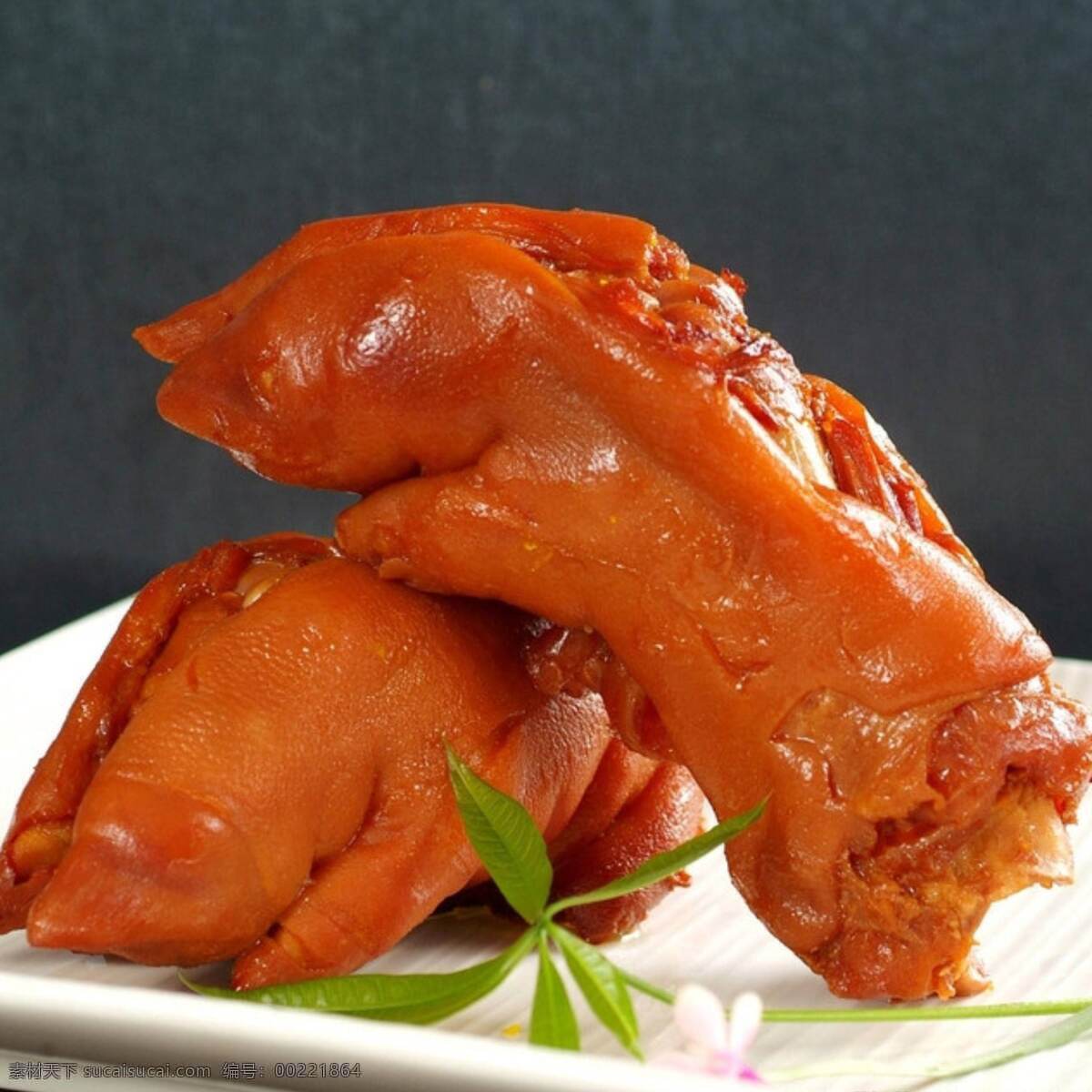猪蹄 美食 大图 红烧 餐饮美食 传统美食