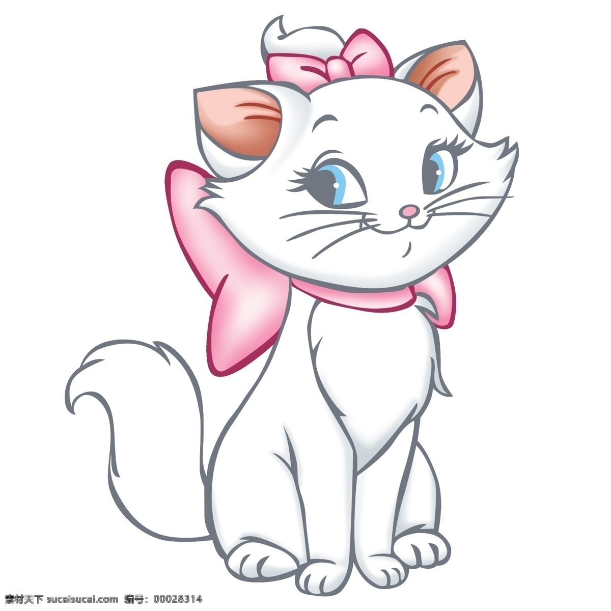 玛丽猫 卡通设计 小猫 小卡通 可爱猫 博灵设计 卡通形象 动漫 猫咪 psd分层 动漫卡通 分层 源文件