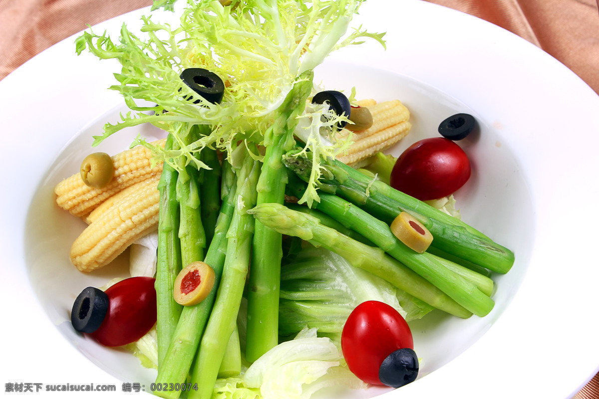 法式 蔬菜 沙律 餐饮美食 西餐美食 法式蔬菜沙律 风景 生活 旅游餐饮
