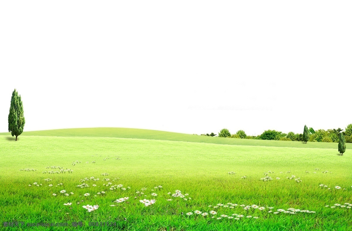 草地 绿 清晰 文明 环境 分层 背景素材