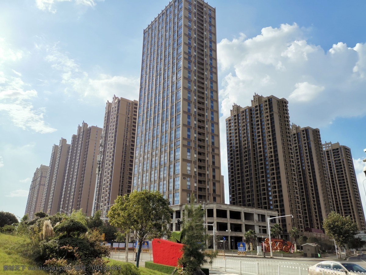商用 住宅 楼盘 商用住宅 房地产 新房 商品房 建筑摄影 武汉楼盘 建筑园林
