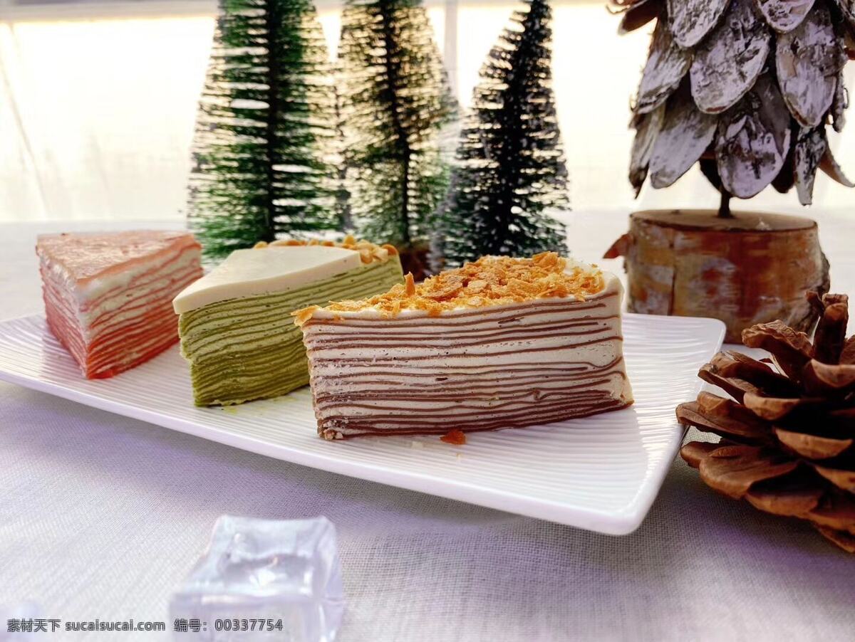 蛋糕 糕点 甜点 甜品 千层面包 夹心蛋糕 奶香蛋糕 盒子千层蛋糕 餐饮美食 传统美食