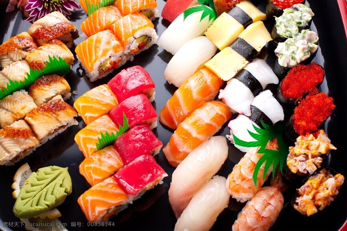 寿司图片 寿司 日料 高端 温馨 美食 烹饪 厨师 虾 开心 健康 日本寿司 三文鱼 饭团 餐饮美食