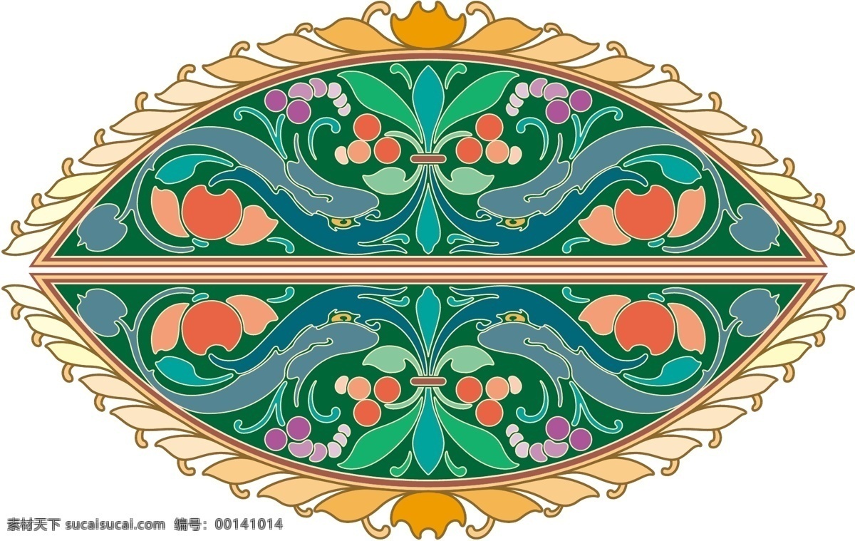 西方古典图案 矢量花纹 eps等格式 其他矢量 矢量素材 矢量图库