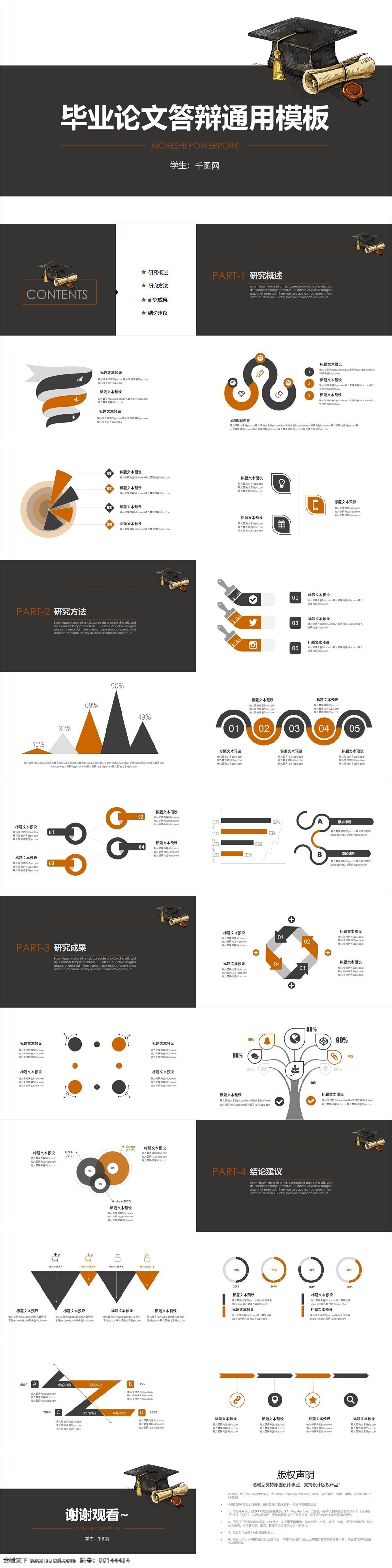 创意 毕业 答辩 模板 演讲 论文 毕业答辩 毕业设计 开题报告 学术报告 研究课题 毕业论文
