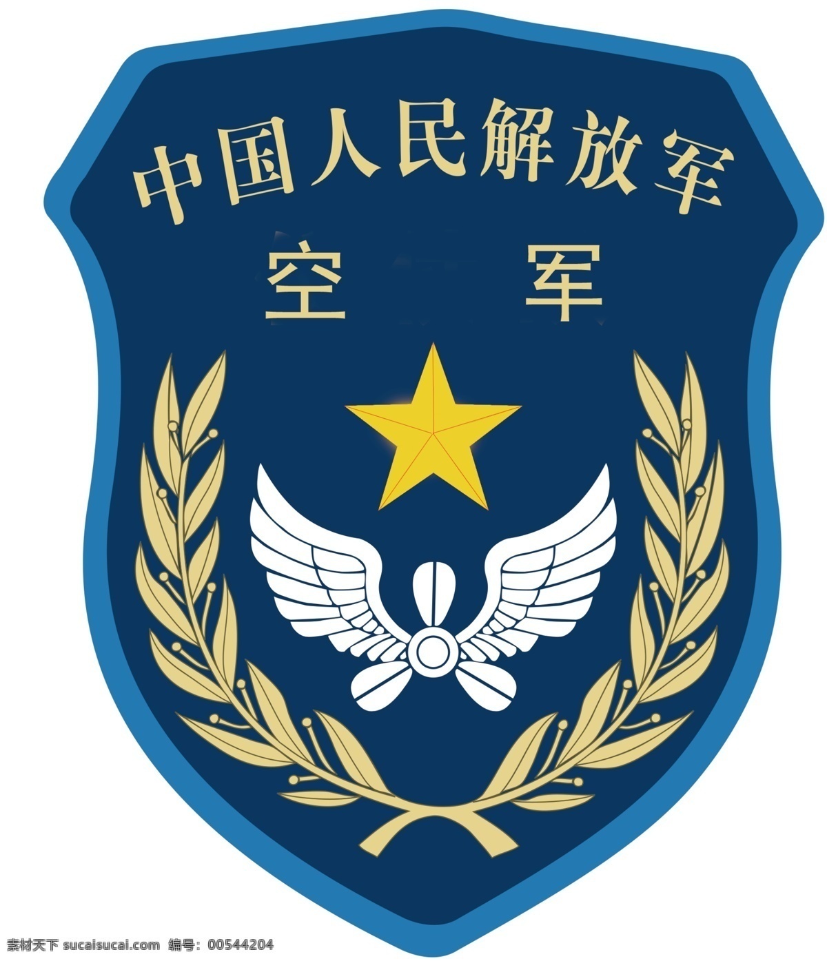 空军 臂章 八一素材 部队素材 空军素材 psd源文件