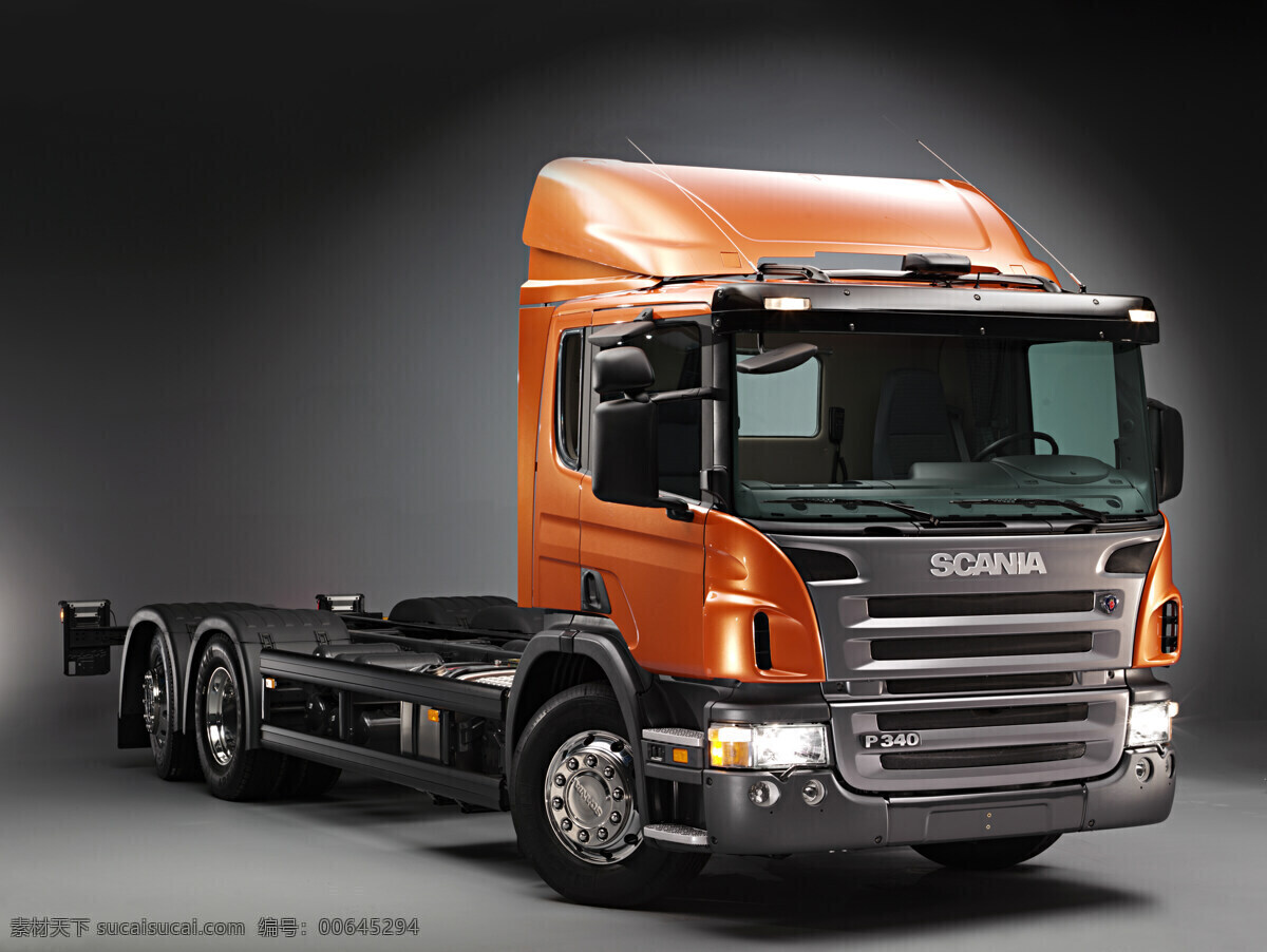 卡车 交通工具 汽车 物流运输 现代科技 scania 斯堪尼亚 psd源文件