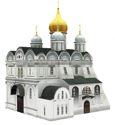 漂亮 古典 建筑 国外 寺庙 艺术 3d模型素材 建筑模型
