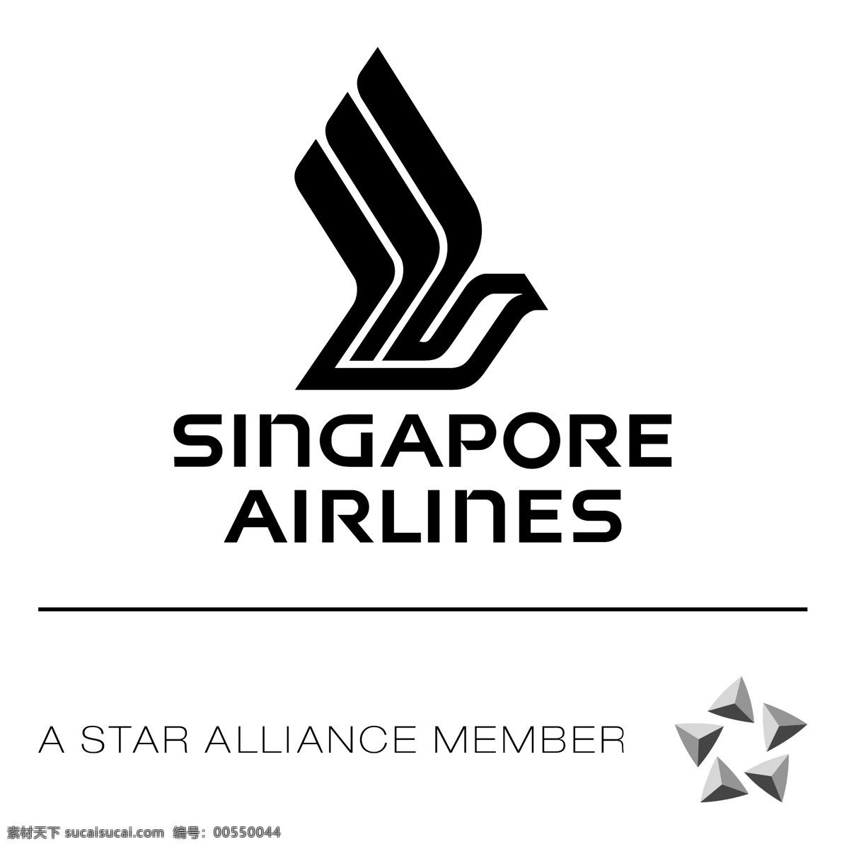 新加坡航空公司 新加坡 标识 向量 标志 矢量 矢量图 建筑家居