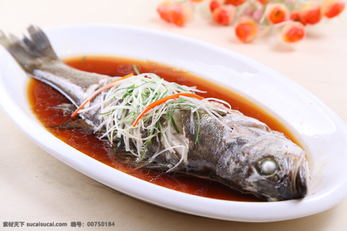 清蒸鱼 清蒸鲈鱼 清蒸东星斑 海鱼 生鲜 美食 美味 传统美食 餐饮美食