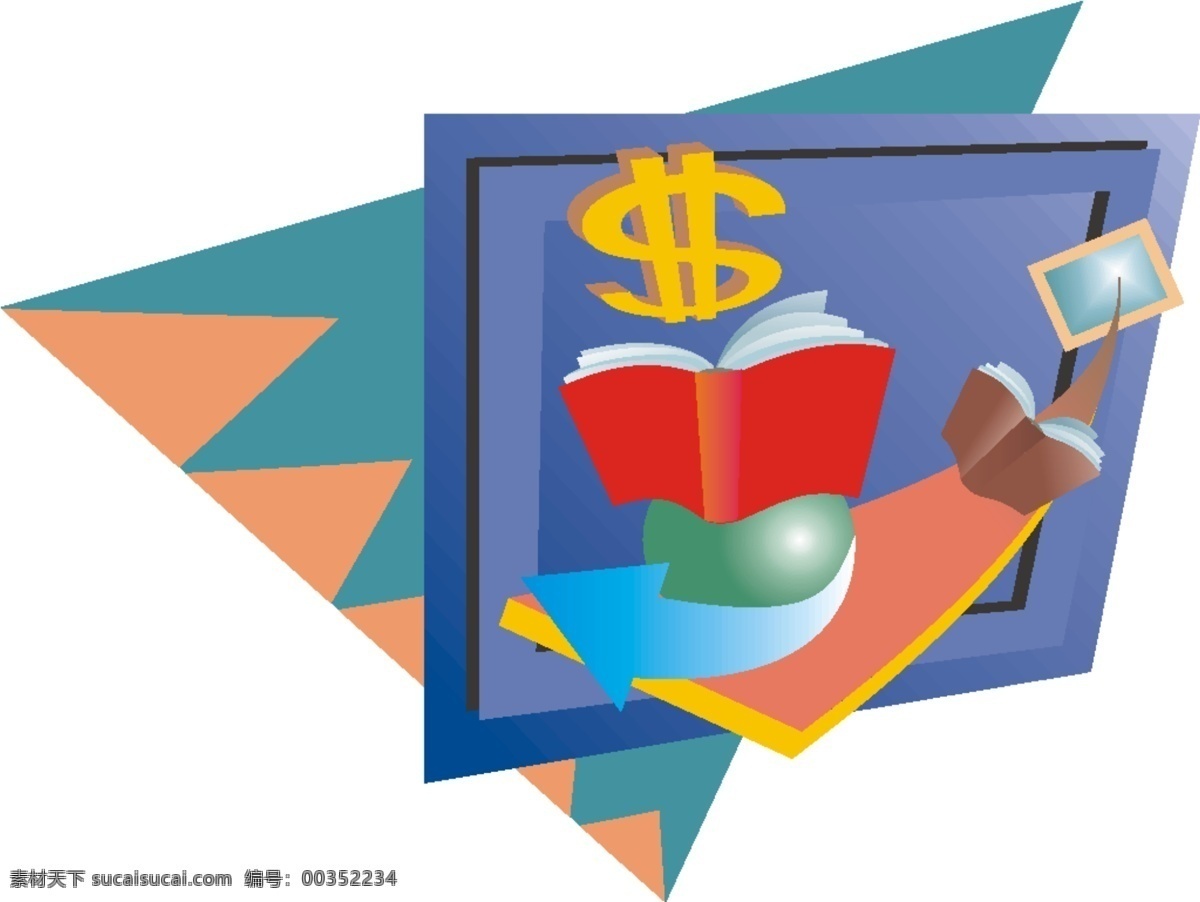 商务 金融 wmf 插图 金融商务 商务金融 商业插画 矢量图库 插画集