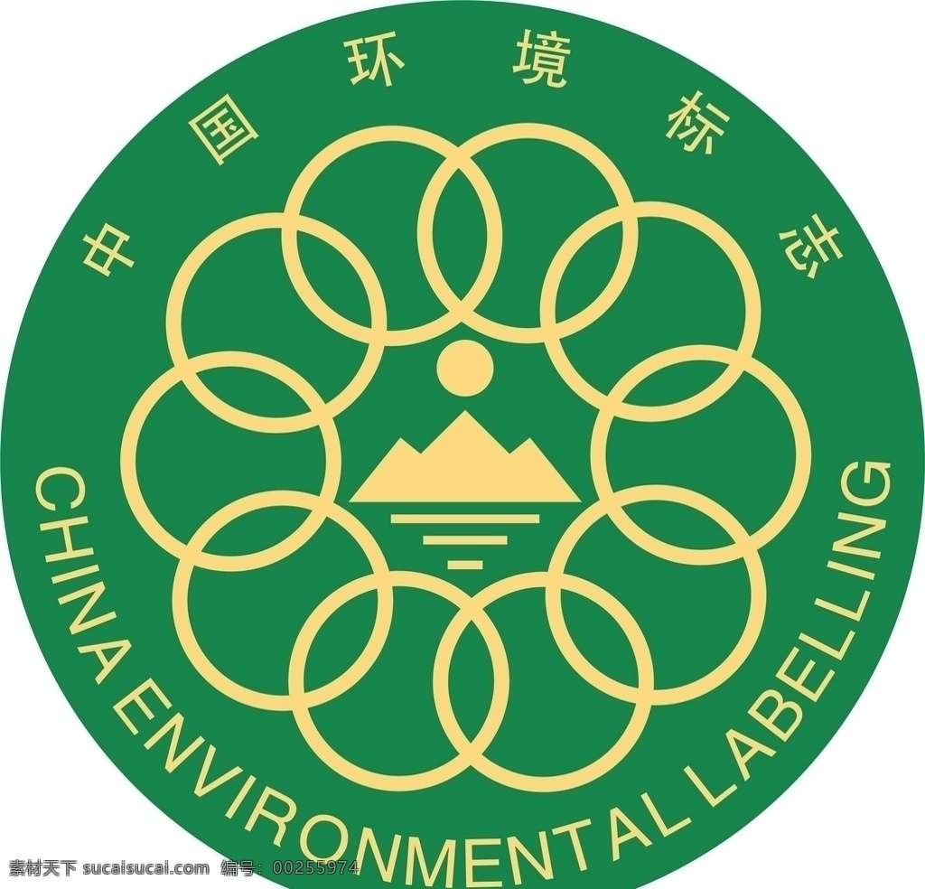 环保标志 环保 标志 环境保护 健康 绿色 矢量图 标志图标 公共标识标志
