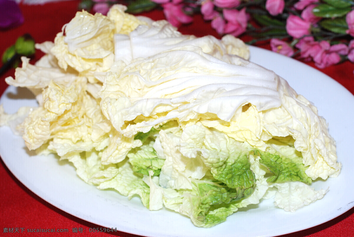 大白菜 餐饮美食 火锅 食物原料 蔬菜 涮菜 psd源文件 餐饮素材