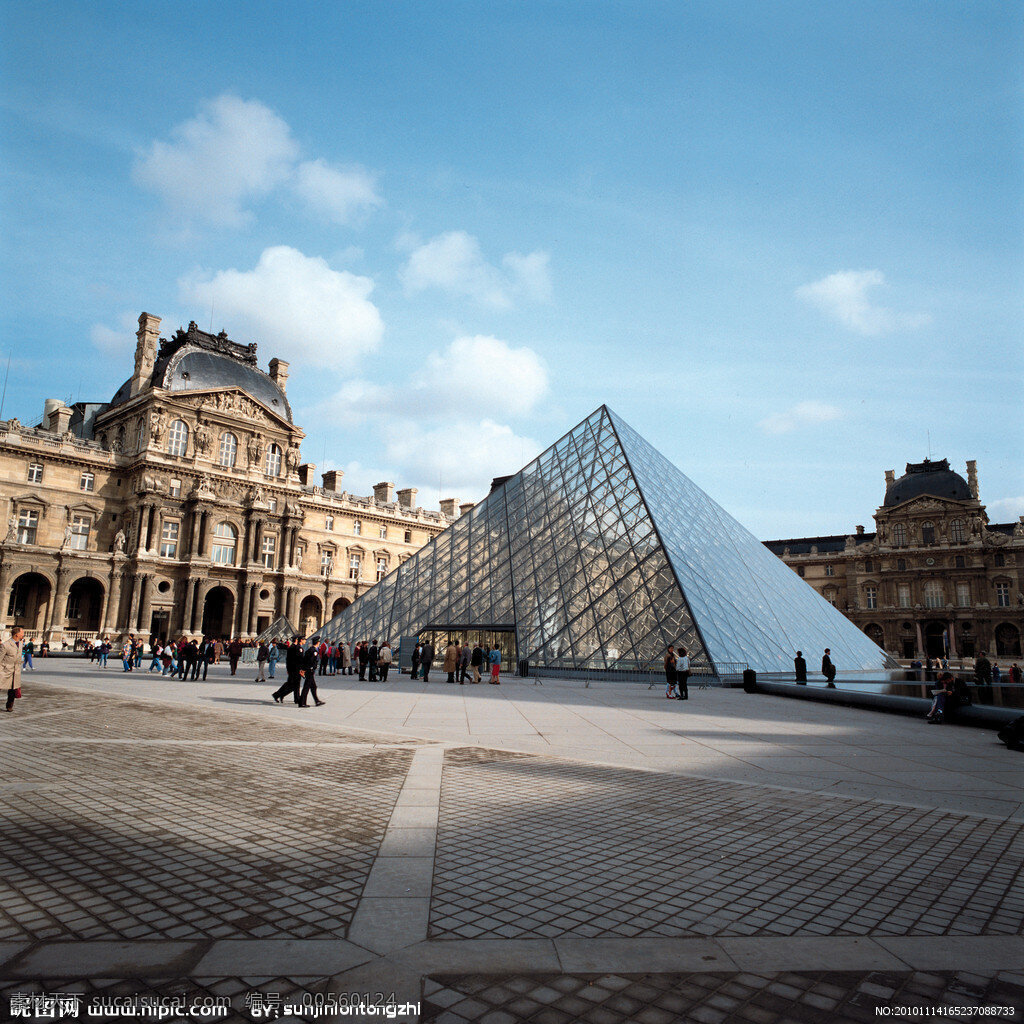 法国 巴黎 罗浮宫 建筑 国外 旅游摄影 国内旅游