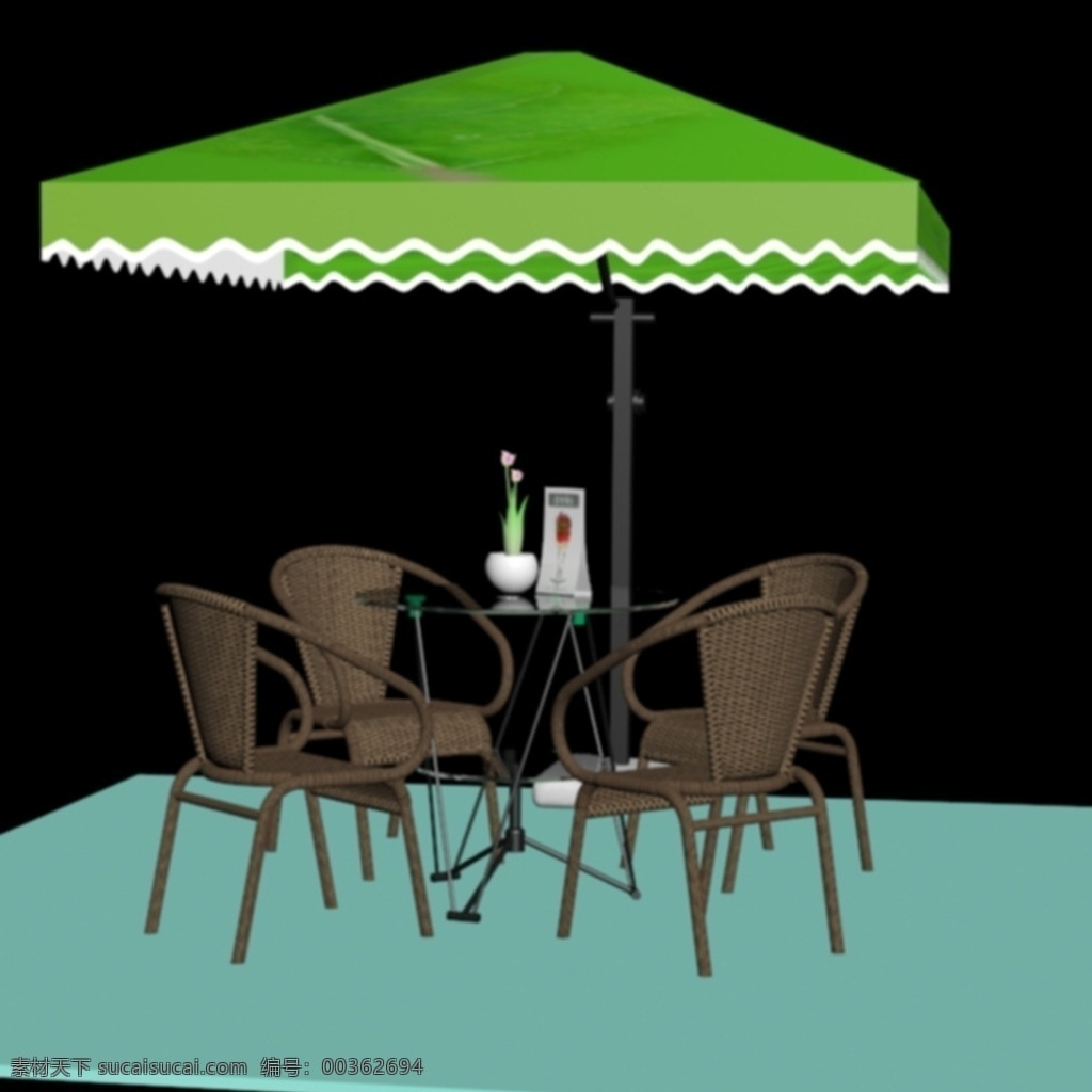 太阳伞休闲椅 太阳伞 伞 休闲椅 椅子 玻璃桌 桌子 茶桌 户外桌椅 3d设计 max