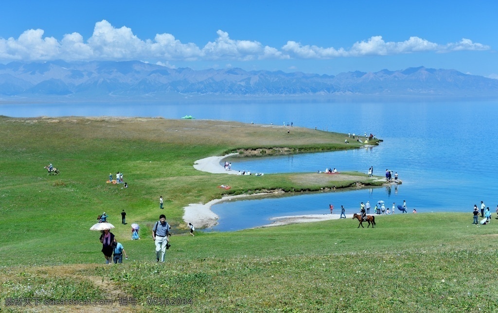 新疆 赛里木湖 爱情岛 新疆名胜 爱情 自然景观 自然风景