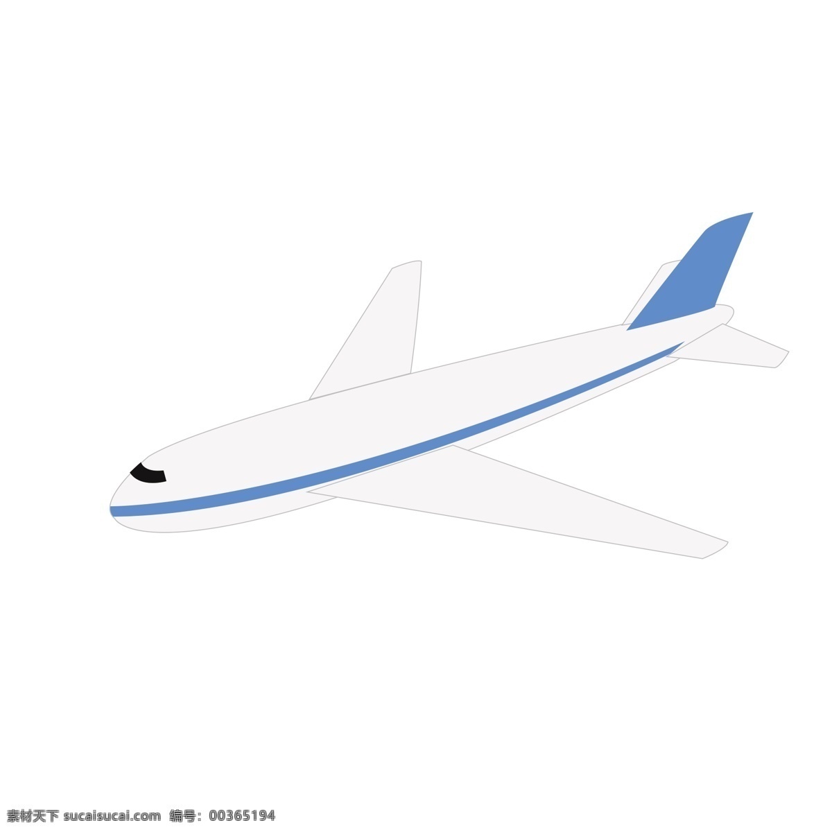 手绘 交通工具 飞机 手绘飞机 卡通飞机