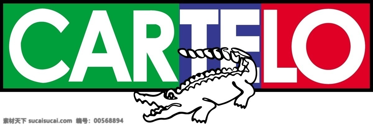 卡 帝乐 鳄鱼 标志 企业 logo 标识标志图标 矢量