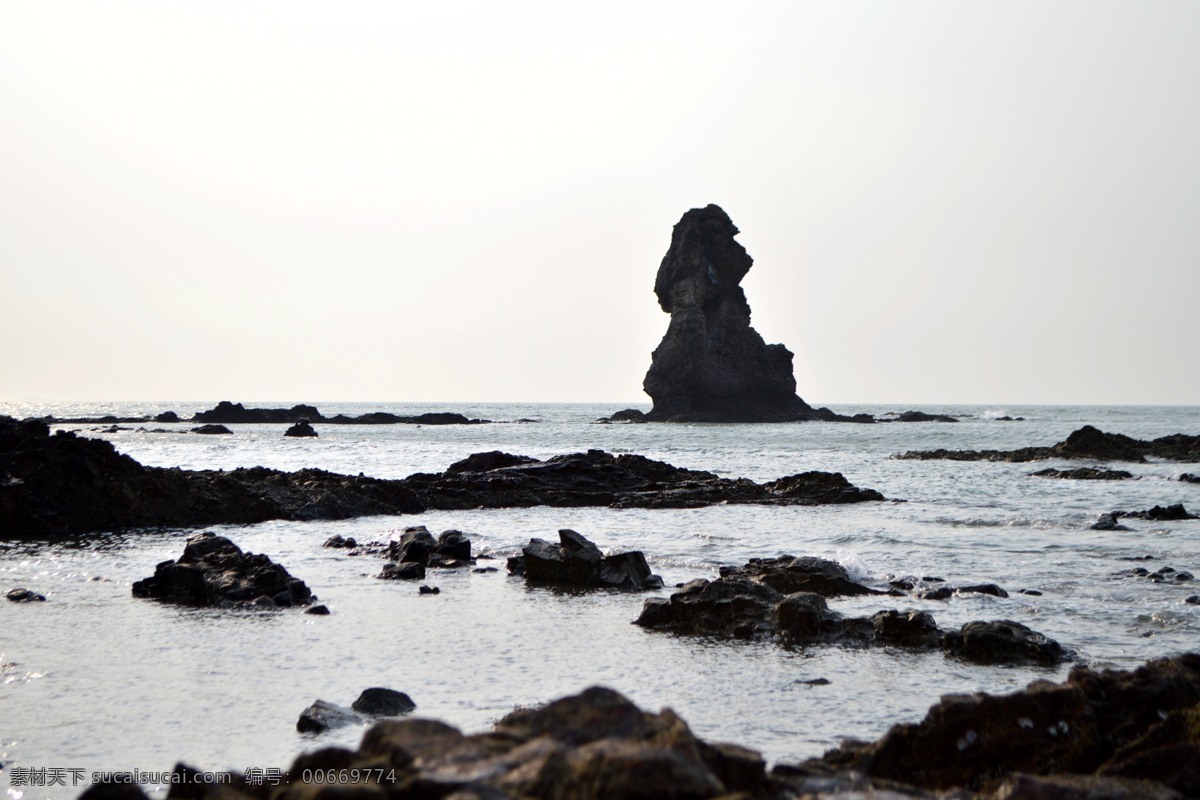 青岛 石老人 海 礁石 东部 旅游摄影 国内旅游