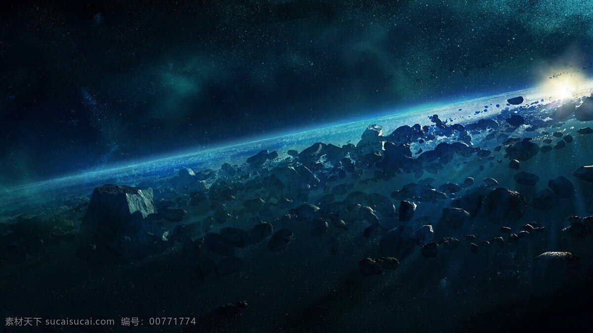 大气 宇宙 地表 背景 科幻 星球 海报 广告