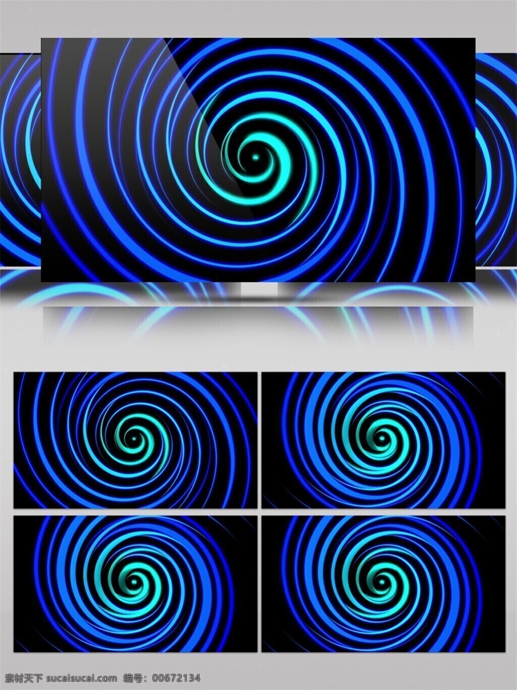 螺旋 形 曲线 动态 视频 蓝色 螺旋形曲线 科技 闪光 视频素材 动态视频素材