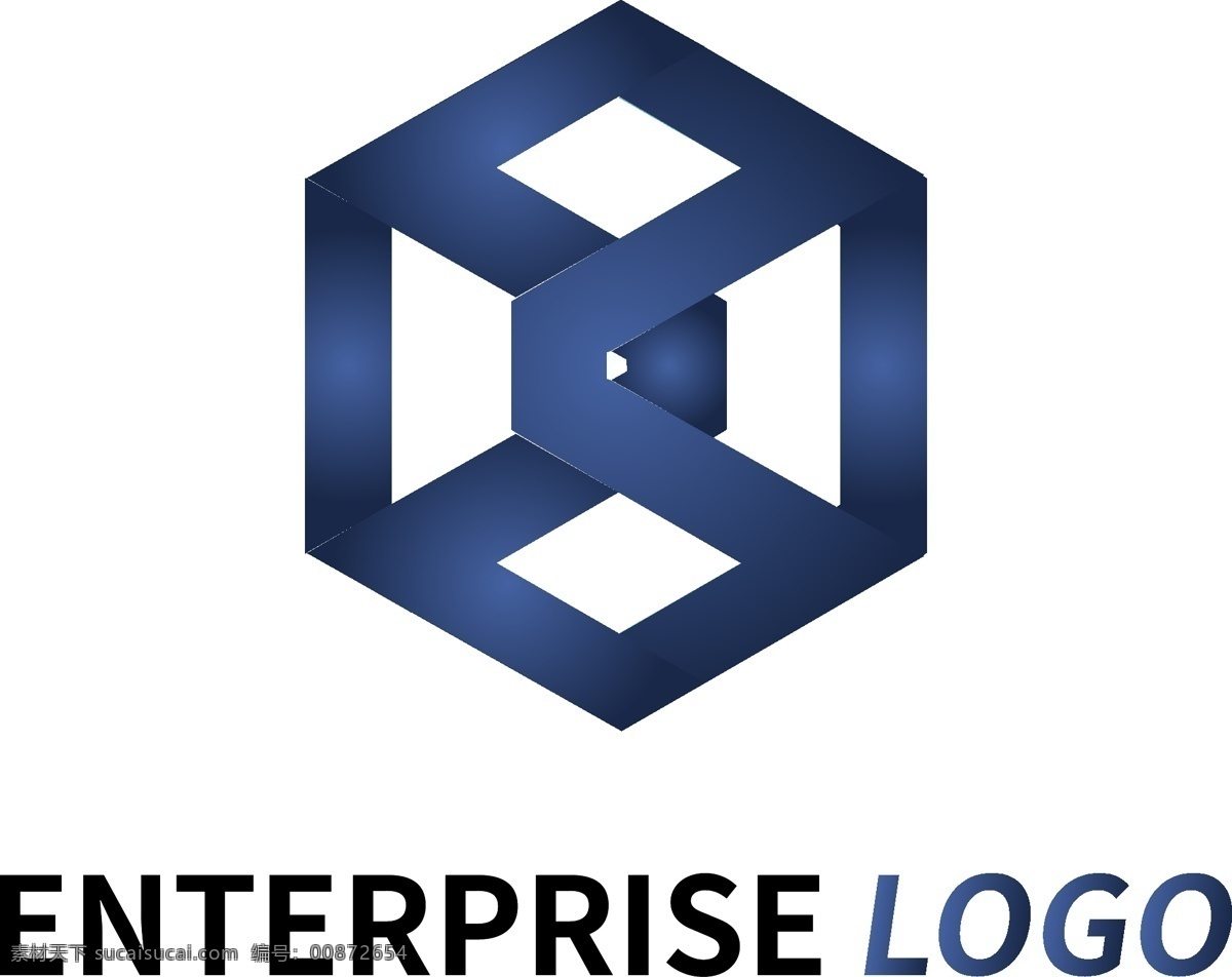 公司 集 團 logo 商務藍 科技 金融 教育 创意文字 logo设计