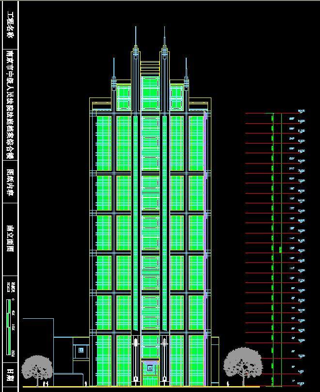 cad 办公楼 办公室 大楼 环境设计 建筑设计 平面图 施工图 室内设计 办公 立面 图 dwg 图纸 装修 装饰 写字楼 南京市 人民法院 源文件 cad素材 室内图纸