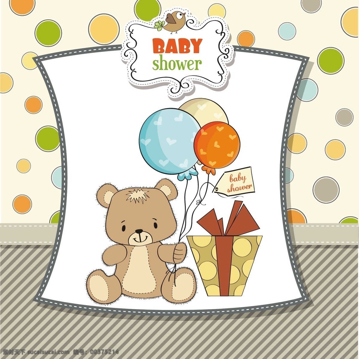 婴儿 洗澡 卡 可爱 泰迪 熊 宝贝 标签 聚会 邀请卡 徽章 婴儿淋浴 气球 可爱的熊 庆典 新的 现在 剪贴簿 泰迪熊 淋浴 庆祝 白色