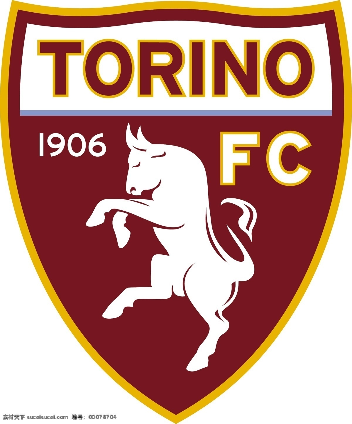 都灵 足球 俱乐部 徽标 logo设计 比赛 意大利 意甲 甲级 联赛 矢量图