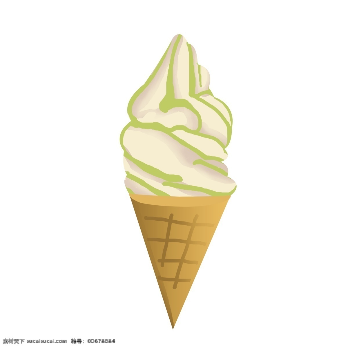 手绘 食物 冰淇凌 商用 冰淇淋 食物素材 冰淇淋素材