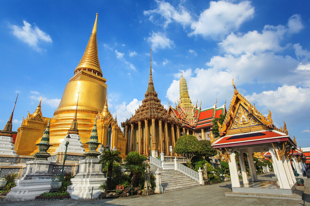 泰国 佛寺 建筑 泰国佛寺建筑 建筑设计 佛寺风景 城市风光 其他类别 环境家居