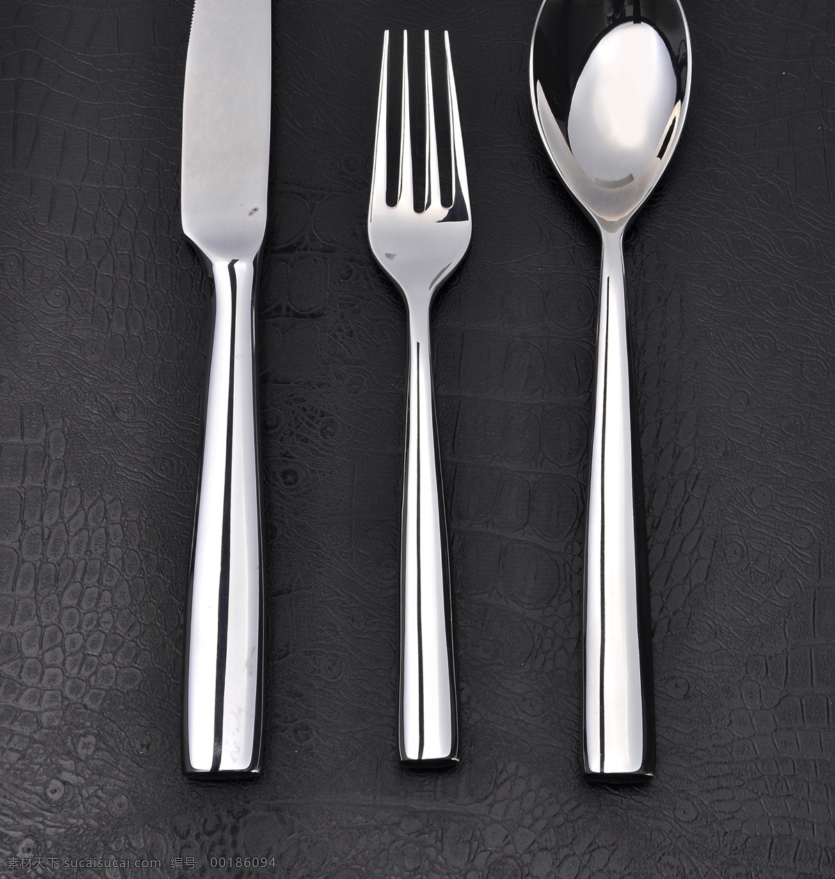 不锈钢 刀叉 餐具 刀具 餐刀 西餐 餐厅 厨具 叉子 刀 餐饮美食 餐具厨具 黑色