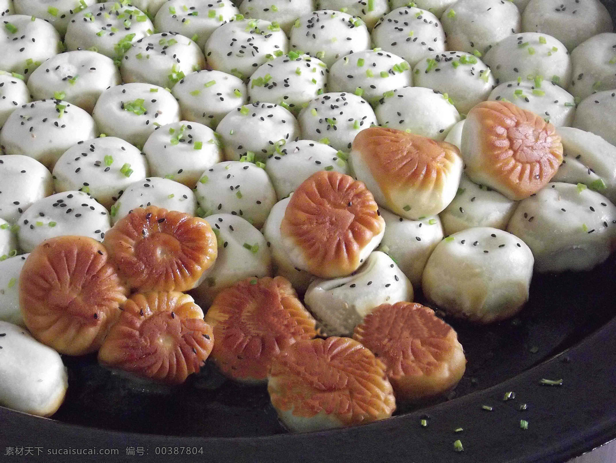 上海 特色 生煎包 上海生煎包 包子 餐饮美食 传统美食