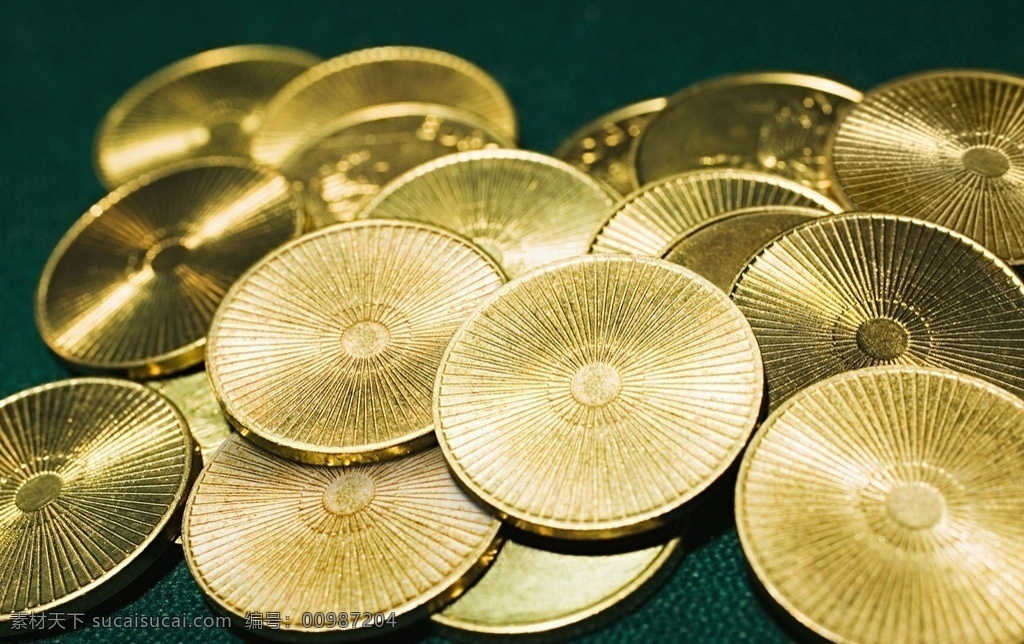 硬币 金黄 金币 游戏币 奢华 金色 金融货币 商务金融