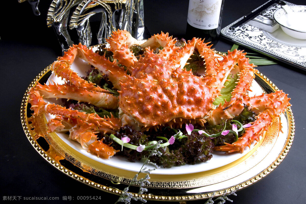 帝王蟹 沈阳 黄寺广场 食一线 美食 盐焗 螃蟹 海鲜 美味 蟹 凉菜 传统美食 餐饮美食