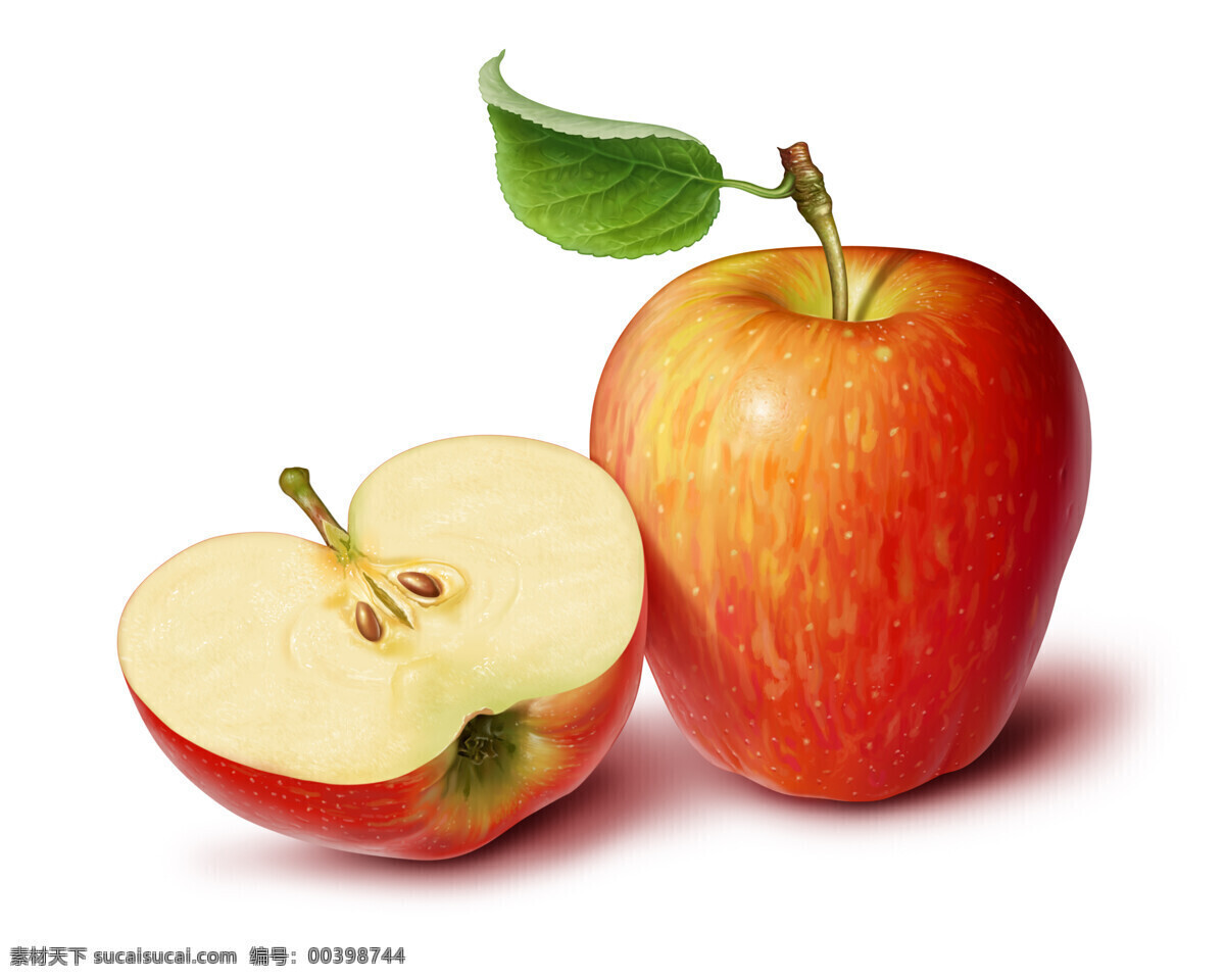 切开 苹果 新鲜苹果 新鲜水果 水果摄影 果实 苹果图片 餐饮美食
