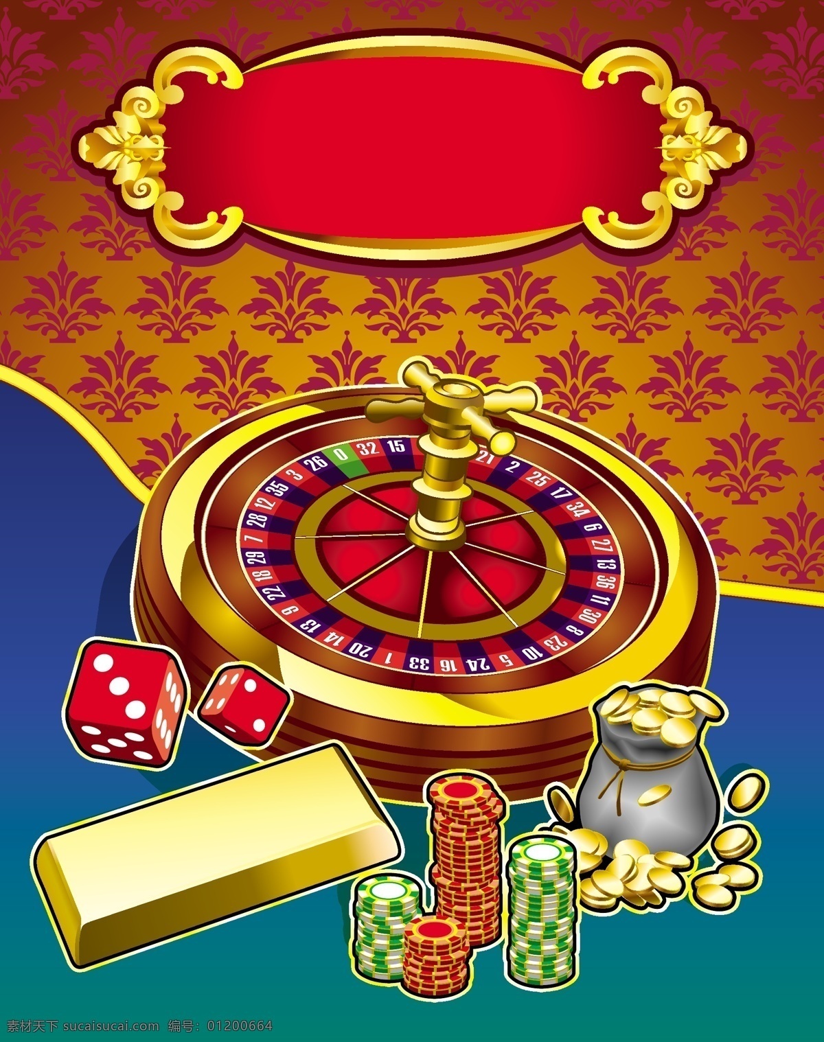 金钱游戏 金条 金币 钱袋 赌博 筹码 色子 赌具 花纹 其他矢量 矢量素材 矢量图库