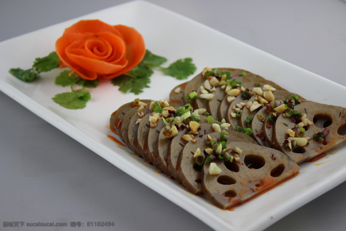 麻辣藕片 凉拌藕片 藕片 卤藕片 凉拌麻辣藕片 菜品图片 餐饮美食 传统美食