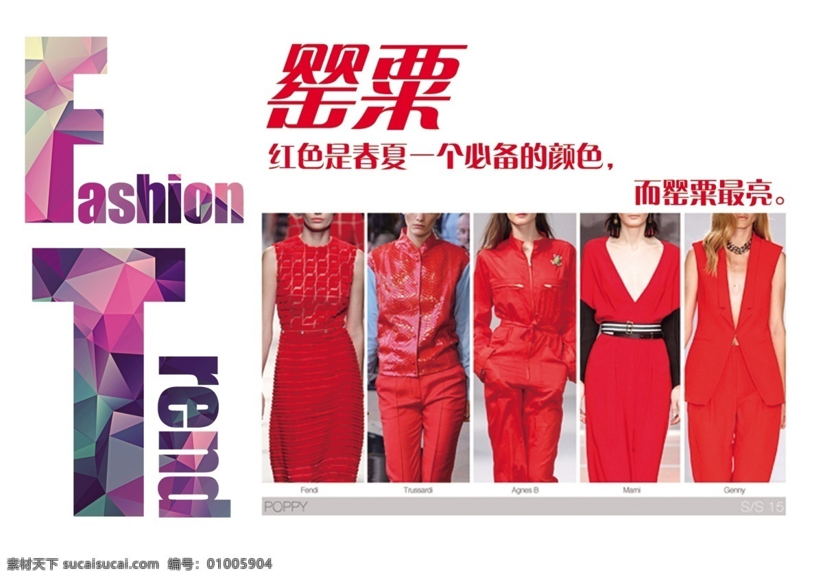 2015 流行服饰 流行趋势 罂粟 fashin trend a3展板 原创设计 其他原创设计