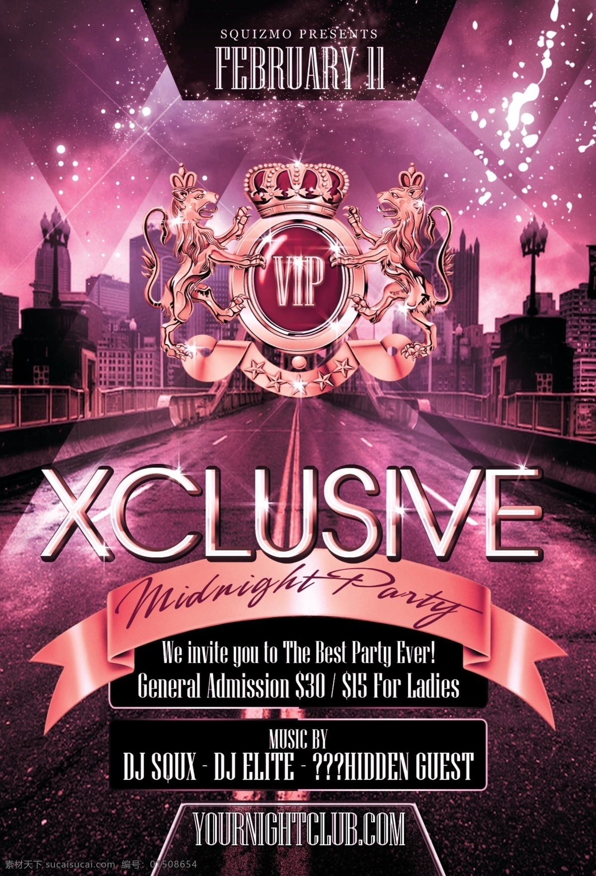 vip海报 夜店 disco 迪时刻 酒吧 说唱 音乐 活动海报 潮流 酷炫 金属 dj club 鸡尾酒 高跟鞋 几何图形 背景 钻石 粉色 面具 潮流海报 黑色
