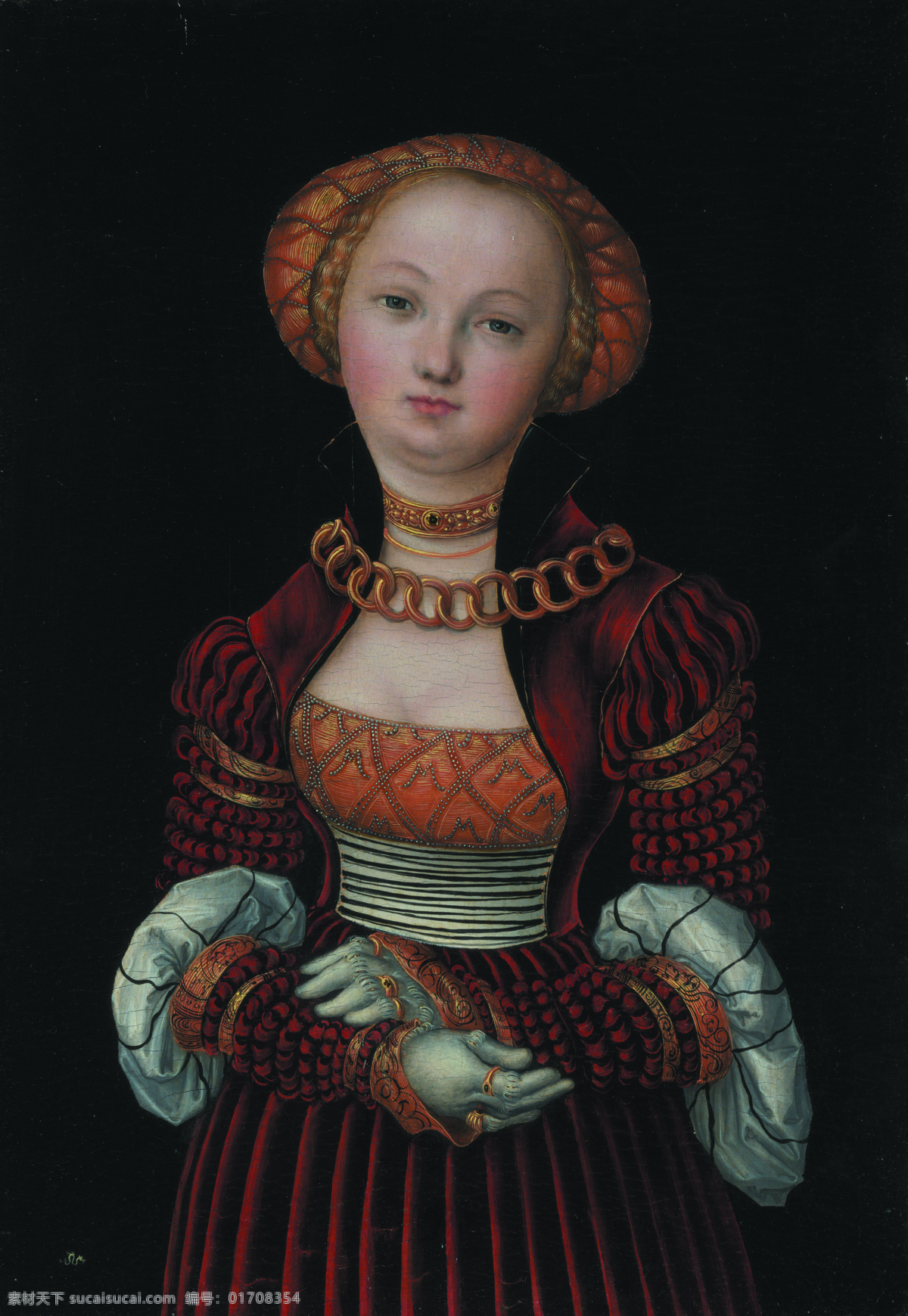 elder 文艺复兴 人物 人体 油画 装饰画 cranach woman 德国 画家 大 卢卡斯 克拉纳 赫 lucas of portrait the