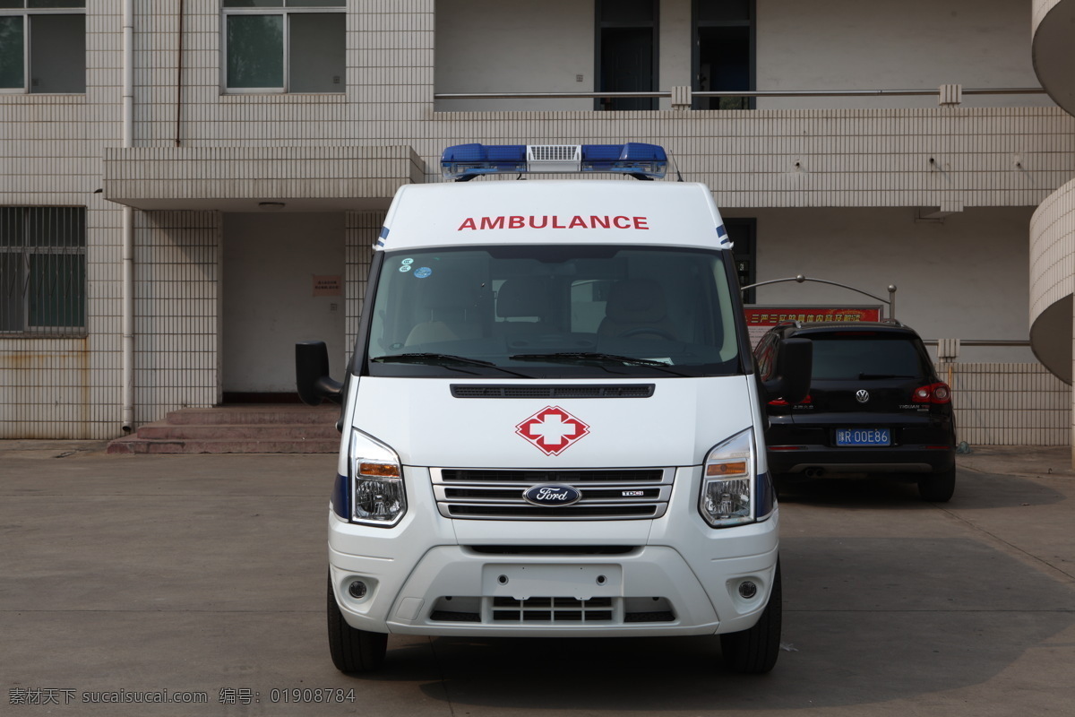 救护车 汽车 抢救 躺椅 汽车外观 救护车外观 侧面 汽车侧面 救护车侧面 侧视图 涂装 外观设计 主视图 正视图 正面 车辆摄影 现代科技 交通工具