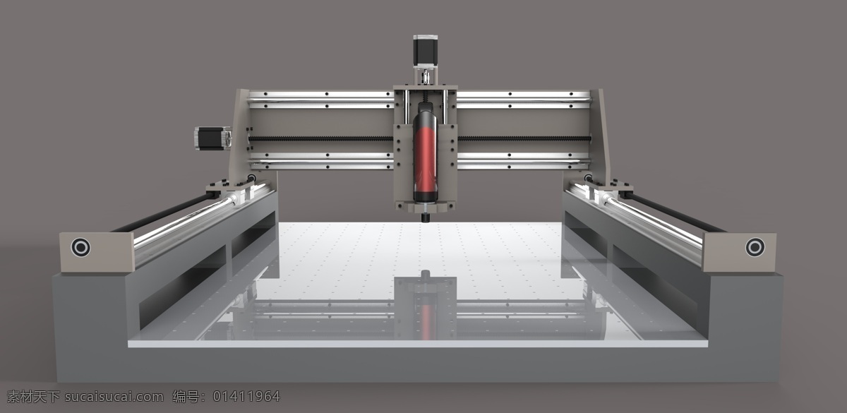 三 轴 数控 模型 solidworks 螺杆 nema 3d模型素材 建筑模型