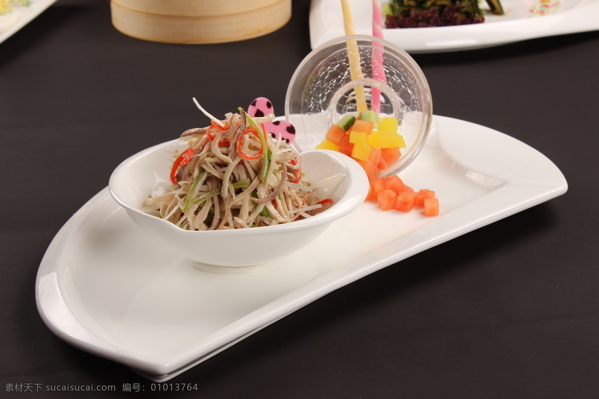 盐焗肚丝 广东菜 粤菜 香港菜 特色菜 精美菜肴 传统美食 餐饮美食