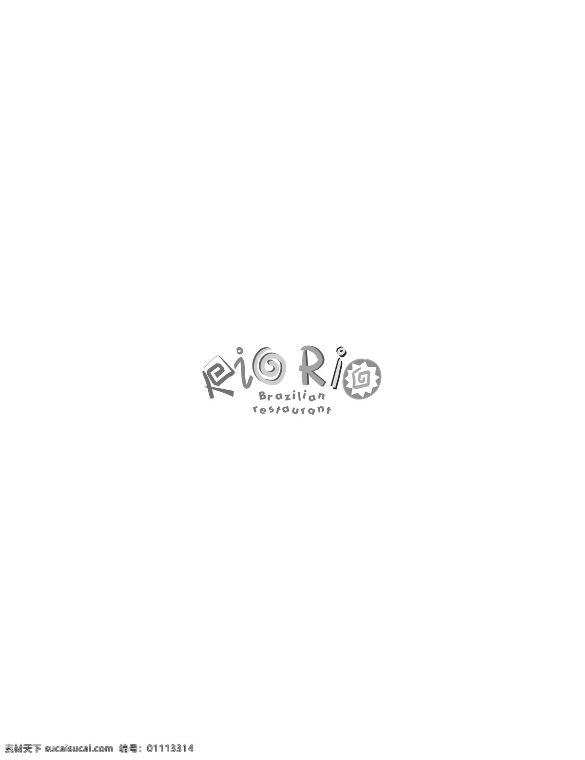 logo大全 logo 设计欣赏 商业矢量 矢量下载 rioriobrazilianrestaurant 快餐业 标志设计 欣赏 网页矢量 矢量图 其他矢量图