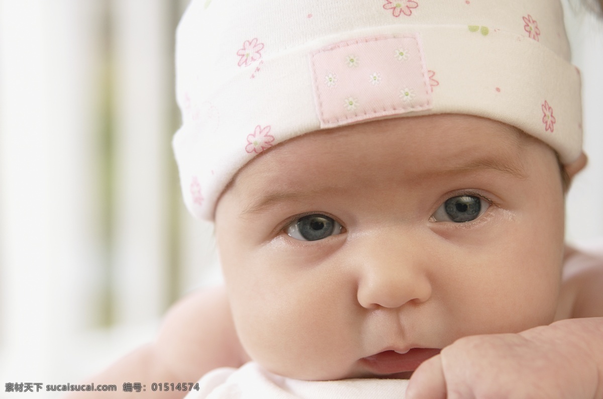 戴 帽子 婴儿 婴儿帽 儿童 可爱 儿童摄影 外国人 儿童图片 人物图片