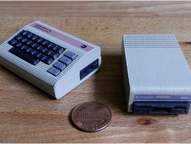 磁盘驱动器 迷你 准将 c64 磁盘 复古 计算机 家庭 可爱 漫画 模型 驱动器 3d打印模型 游戏玩具模型 世纪 年代 80年代 8位 位 怪胎 令人讨厌的 小型 书呆子 规模