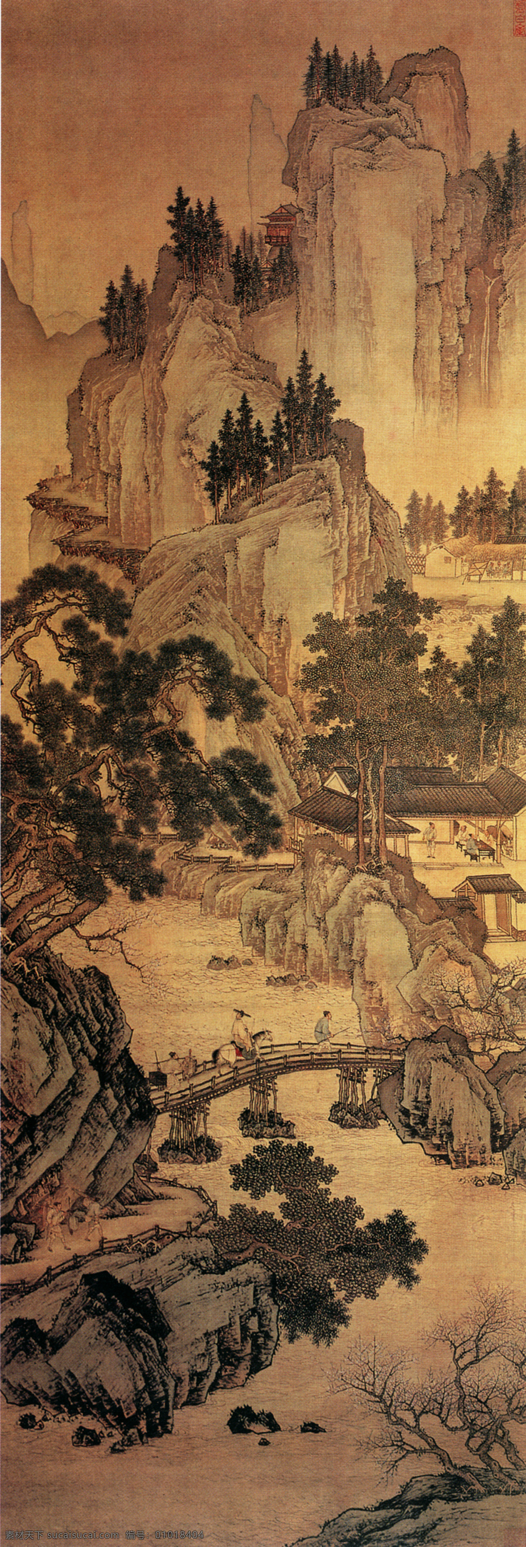 中国传世名画 国画 文化艺术 绘画书法 设计图库 200