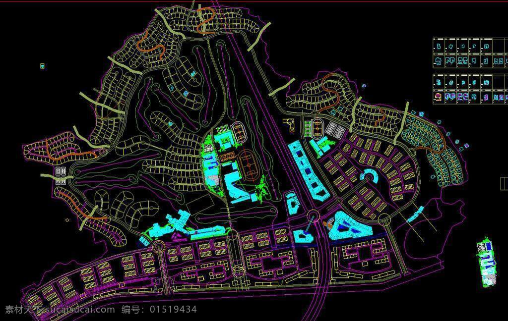 cad cad设计图 别墅 叠加 高尔夫别墅 公馆 建筑设计 立面图 平面图 剖面图 总平面布置 dwg 图纸 装修 装饰 施工图 室内设计 独栋 联排 双拼 私宅 别业 温州泊岙山庄 高尔夫 图 施工图纸 源文件 cad素材 室内图纸