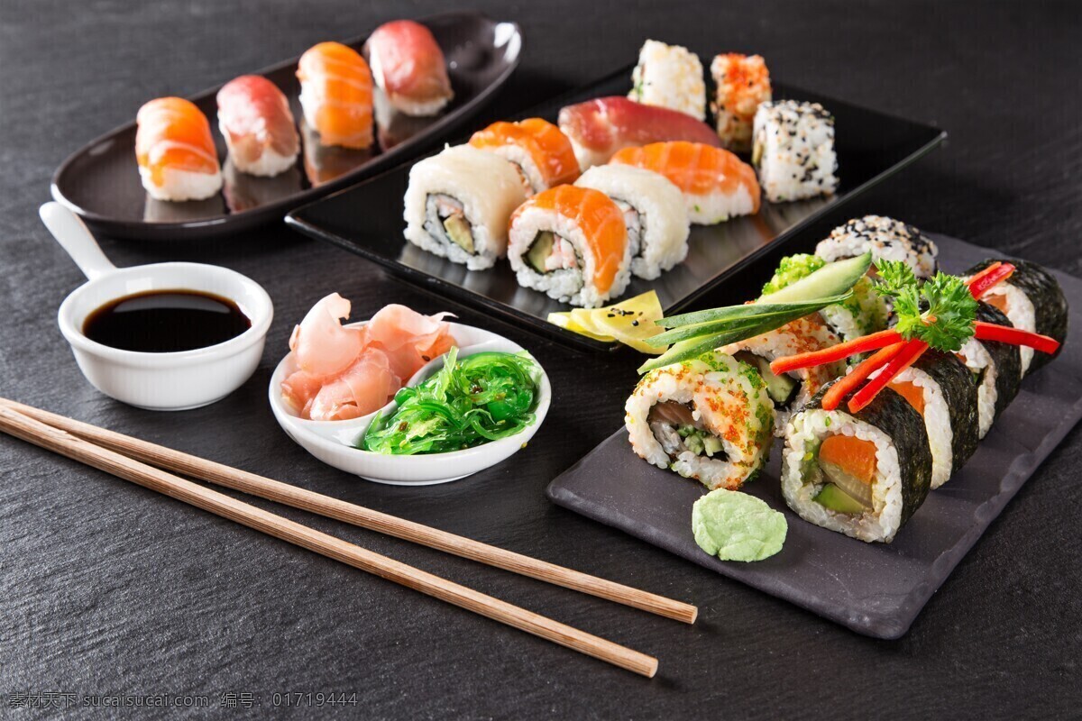 日本寿司图片 鱼 卷 花 日本 寿司 海鲜 东方 新鲜 午餐 三文鱼寿司 日本美食 日本小吃 料理店 餐饮美食